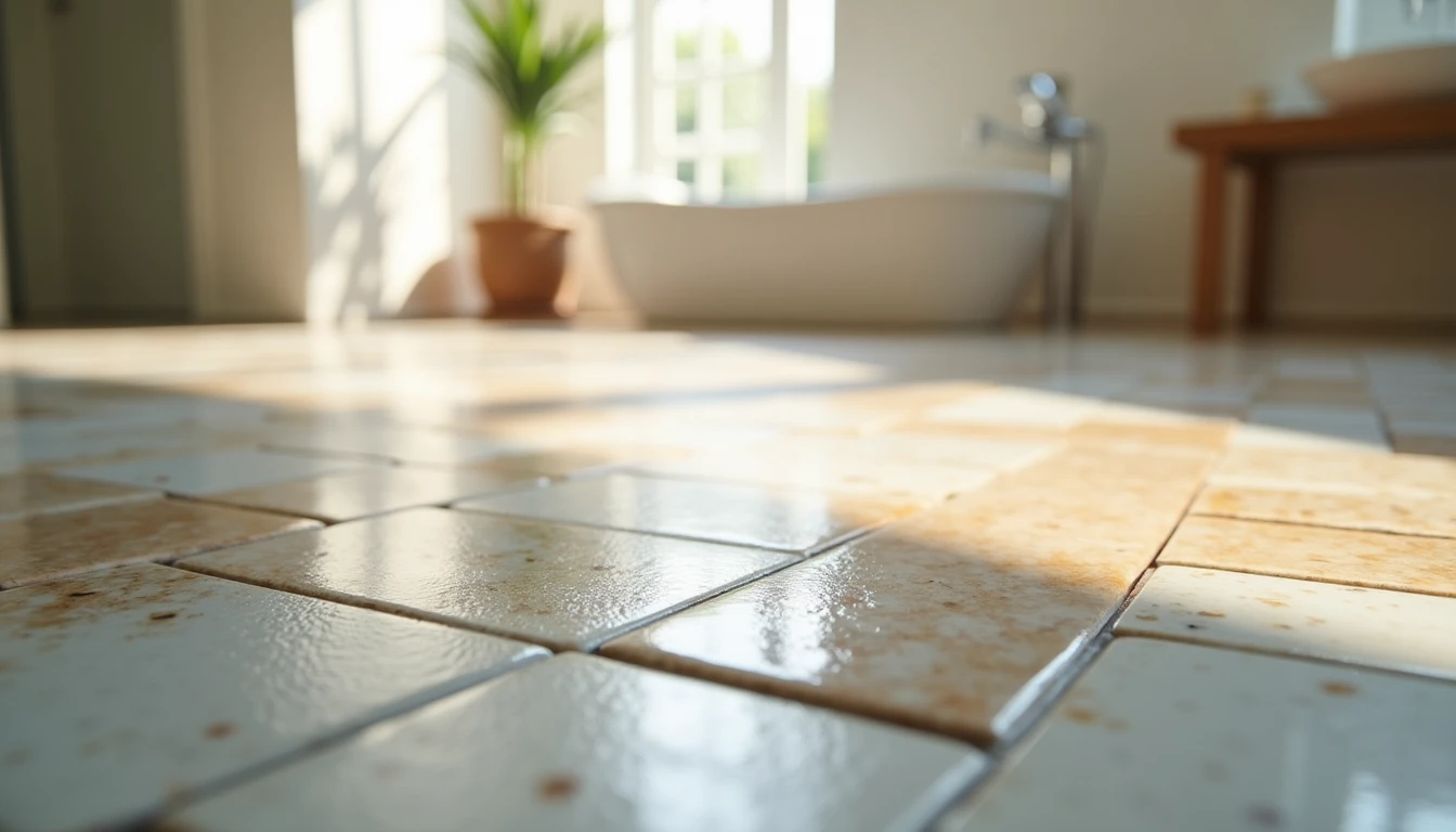Resine carrelage salle de bain : la méthode rapide et économique