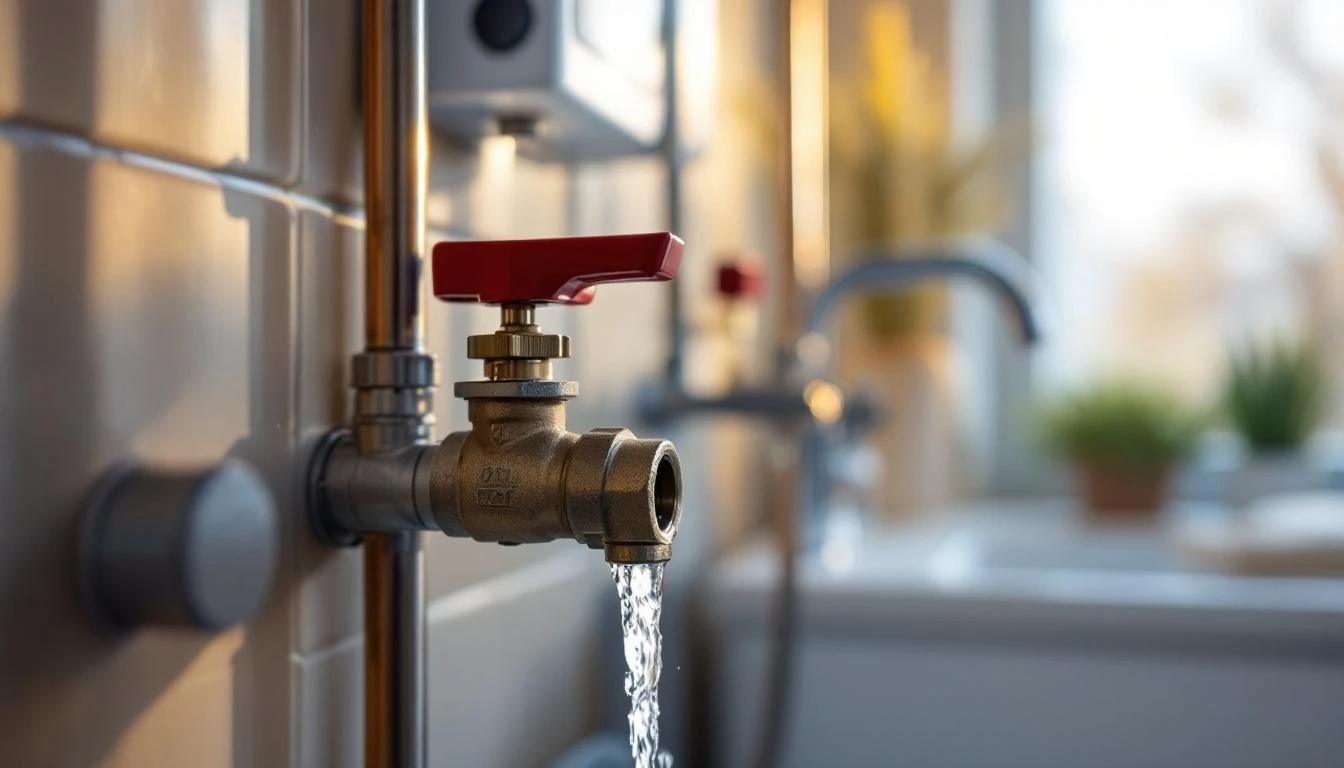 Couper arrivée d'eau chauffe-eau : quelle vanne utiliser