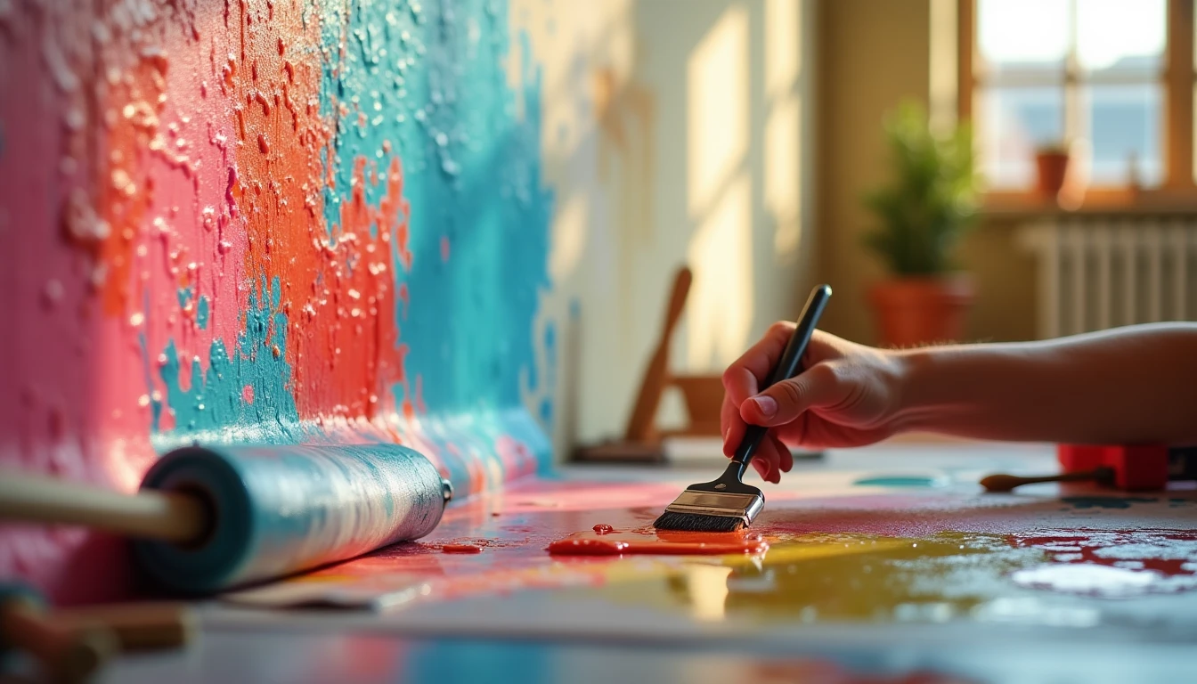 Peinture acrylique pour mur : 5 techniques pro pour une finition impeccable